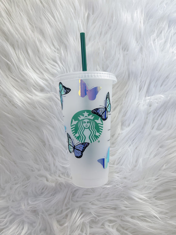 Butterfly / Starbucks cup