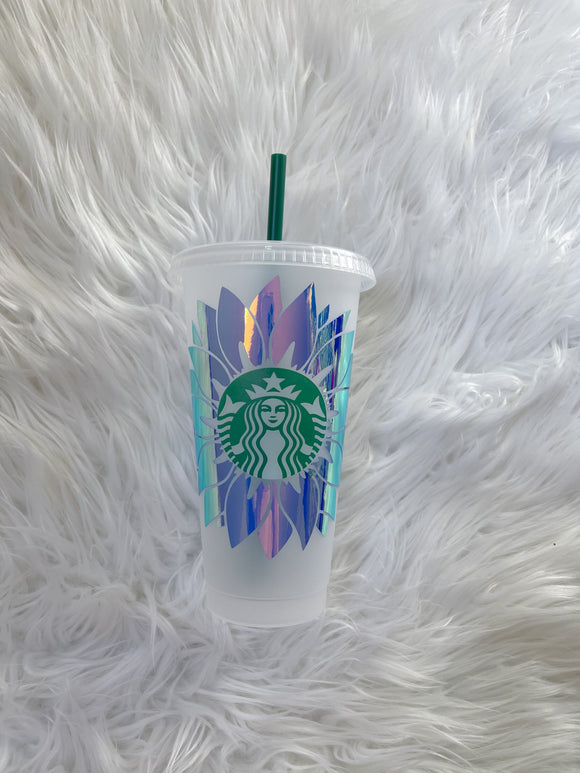 Sunflower/ Starbucks cup